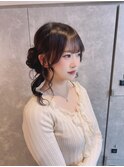 #プルエクステ#エクステ#ナチュラル#ヘアアレンジ