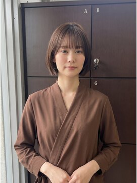 モード ケイズ 石橋店(MODE K's) 【骨格補正】丸みショート×小顔カット