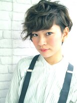 ナヌーク シブヤ(nanuk shibuya) 春夏オススメ☆メンズライクな外国人風クセ感ショート☆