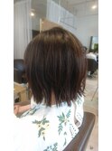 切りっぱなし外ハネショートボブ♪ 【木村沙織】