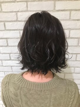 アッシュ 戸田公園店(Ash) レイヤーボブ×パープルカラー