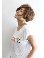 アグ ヘアー レント 巣鴨店(Agu hair rent)&nbsp;ルーズ質感ワンサイドショート【Agu rent】