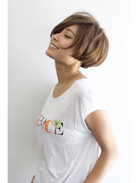 アグ ヘアー レント 巣鴨店(Agu hair rent) ルーズ質感ワンサイドショート【Agu rent】