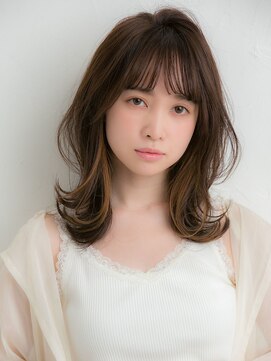 リネット ヨコハマ バイ リトル(linette yokohama by little) 外ハネニュアンスくびれレイヤー