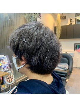 ヘアーデザイン ピニック(hair design P2C) ダークブルー