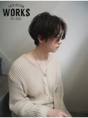 ショートボブパーマ