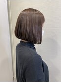 ナチュラル丸みボブ