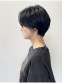 小顔見せ/ハンサムショート/束感ショート/ナチュラル
