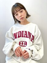 レトン 銀座(leton)&nbsp;美髪/ホワイトグレージュ/大人かわいい/こなれミディ[銀座]