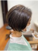【physio 京都】ショートボブ×アッシュカラー