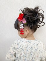 バルス(BLS)&nbsp;【七五三ヘア、着物ヘア、子供ヘアセット】かわいく七五三ヘア♪