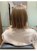 切りっぱなしボブ