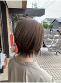 〈白髪染めレイヤーカット〉