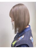 【ミルクティーベージュ】【ブリーチカラー】【中崎美容室】anz