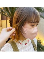 ブクレット(Bouclettes)&nbsp;心斎橋　デザインカラー　ボブ