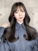 暗めグレージュ韓国風