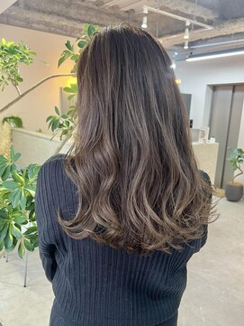 フラッグ ヘアー 天神西通り店(Flag HAIR) 艶ブラウン☆ナチュラルグラデーション