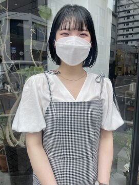 ヘアー アイス ルーチェ(HAIR ICI LUCE) ブルーブラック/林