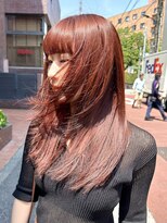 ノラ ヘアーサロン(NORA HAIR SALON)&nbsp;ブリーチなしチェリーレッド