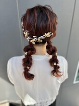 ヘアメイク デザート(HAIR MAKE DESART) ＊変形ツイン＊