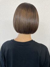 コタ ヘアサロン(KOTA HAIR SALON) サラ艶切りっぱなしボブ