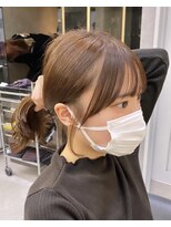 ロンドアヴァントゥス 池袋(Lond aventus)&nbsp;韓国レイヤー/韓国風/ボブ/髪質改善/黒髪/ブリーチなし〔池袋〕