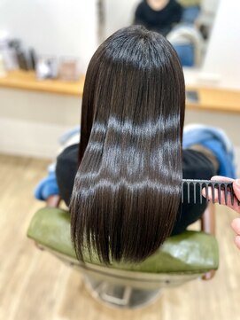 グリーンルームセカンド 結城店(GREEN ROOM. 2nd) 髪にドラマを　縮毛矯正