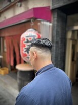 ヒロギンザ 大阪本店(HIRO GINZA)&nbsp;7.3スキンフェード（ライン）