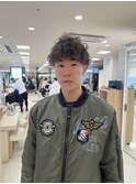 波巻き/波巻きスパイラル/波内パーマ/メンズパーマ/平塚美容室