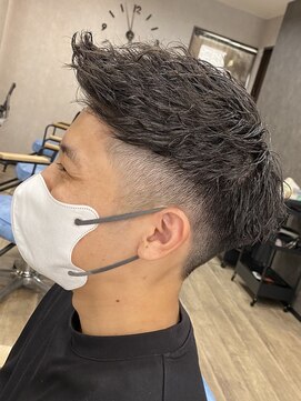 ユナイテッドヘアー(UNITED HAIR) Men's・ジェットモヒカンツイストパーマ☆