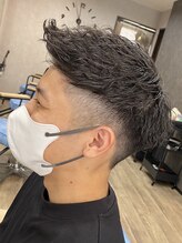 ユナイテッドヘアー バイ ピックアップ(UNITED HAIR by pick up) メンズ・ジェットモヒカンツイストパーマ☆