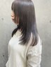 【平日限定】カット＋コスメ縮毛矯正＋Aujua WケアTR ￥22000→