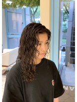 シアン 栄店(CYAN.)&nbsp;縮毛矯正履歴にスパイラルパーマ【大石】