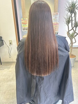 エルプラスヘアー 平尾店(L+hair) (30代)ナチュラルロング【トリートメントでくせ毛改善】