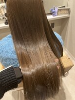 ナンバー 大分中央町店(N°)&nbsp;【MIKOTO】@mikoto_newi　「髪質改善」 透明感アッシュベージュ