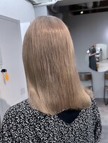 ヴェルダ 池袋店(verda)&nbsp;ブリーチ２回　柔らかミルクティー　haruto