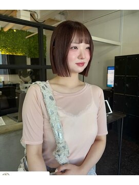 ヴィオラカラー(VIOLLA COLOR) 艶ストレート×透明感カラー／小倉