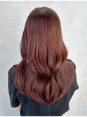 ロング韓国ヘア顔周りレイヤーおくれ毛前髪カット_ba567391