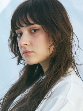 黒髪/クラゲヘアー/オリーブグレー/小顔/ココアベージュ/茨木 