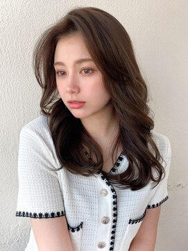 アフロート エル 錦糸町(AFLOAT L) 【20代30代】さりげないナチュラルレイヤー/小顔/黒髪/暗髪