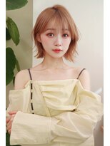 オニキス 原宿(ONYX)&nbsp;h122 ボブ、ミルクティーカラー