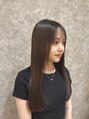 カッツ 東尾道店(CUT S)&nbsp;髪質改善で艶感たっぷりカラー、ストレートパーマ