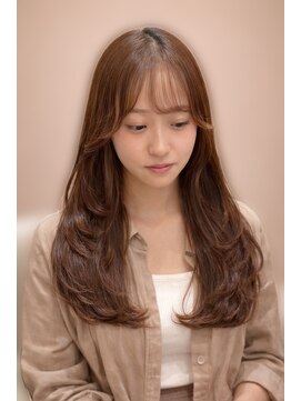 ヤヤ 浅草(yaya.) ザクザクハイレイヤー×チョコレートベージュカラー