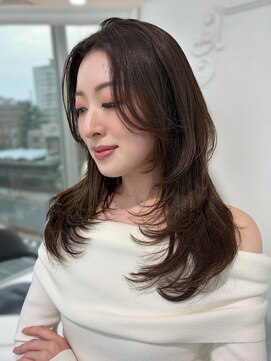 エアー 青山(AIR) レイヤーカットマッシュショートボブウルフカット20代30代40代