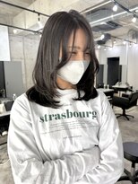 ネオ(neo.) グレージュ/暗めカラー/レイヤースタイル/20代/30代