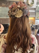 ヘアサロン ユニティ(Hair Salon Unity)&nbsp;ハーフアップ