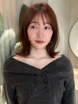ミンクス 青山店(MINX) 【MINX土屋】肩で跳ねてアレンジ簡単レイヤーロブ