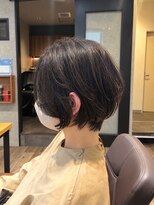 バカンス 八丁堀(BACANCES) 【金杉】丸みのあるショートボブ