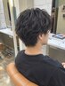 【メンズ限定】カットパーマ　通常￥15400 眉カットプレゼント！