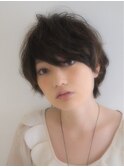 「ショートヘア入門編」ナチュラルふんわりショート